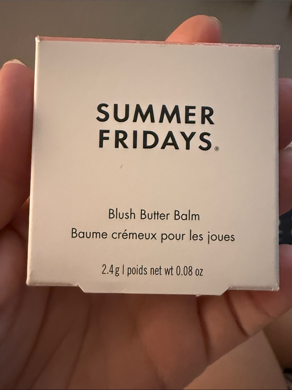NWT Summer Fridays Blush Butter Balm - Soft Strawberry